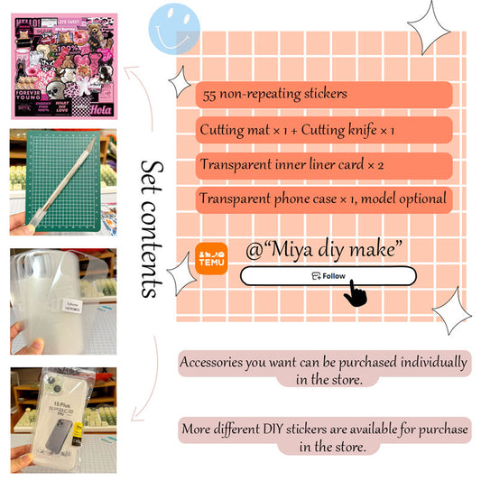 DIY Independent Creation Phone Case Set