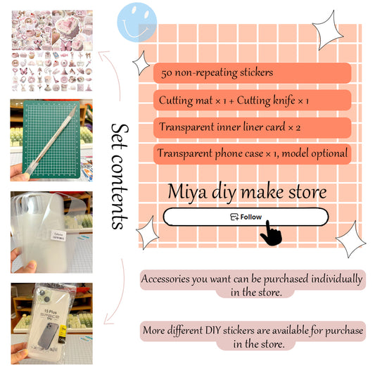 DIY Independent Creation Phone Case Set