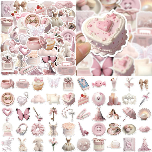 50 Pcs Non-repetitive Stickers