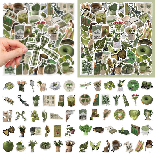62 Pcs Non-repetitive Stickers