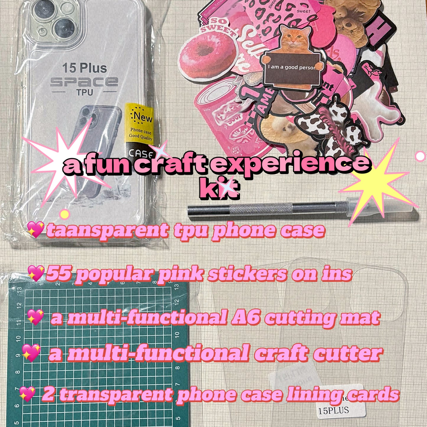 DIY Independent Creation Phone Case Set