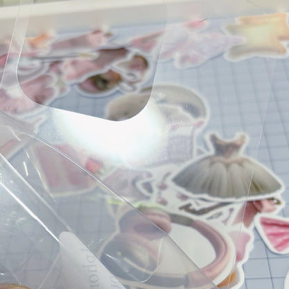 Clear Phone Inner Lining Back Card